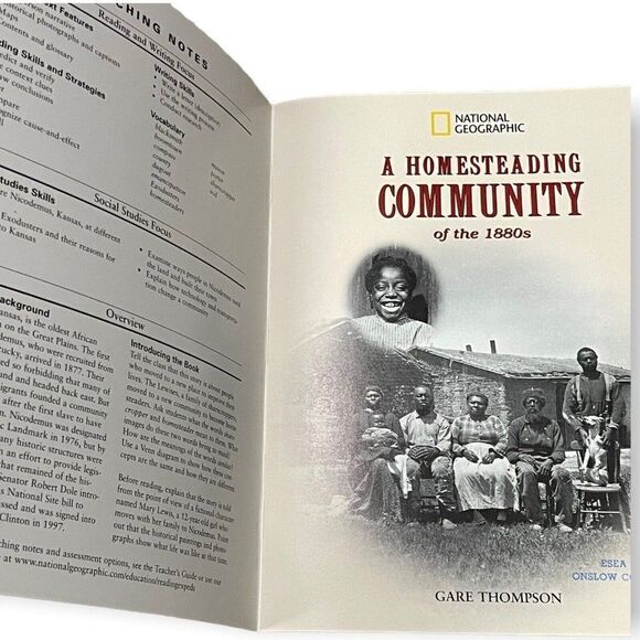 National Geographic's A Homesteading Community Of The 1880s By Gare Thompson - Picture 2 of 4